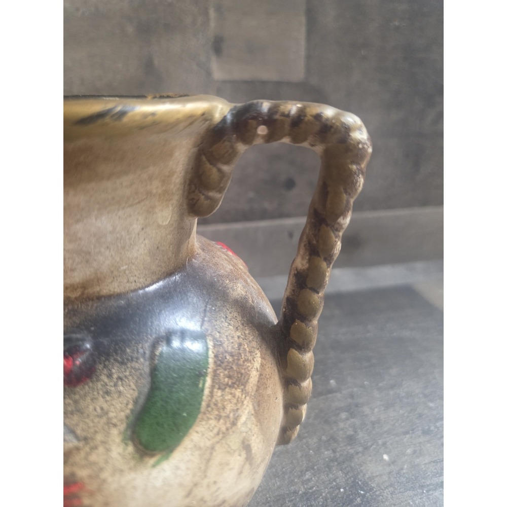 Kenmar Vtg Native American South Western Pottery With Thunderbird Symbol 5"H - Picture 2 of 5